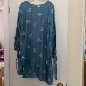 Old Navy XXL lightweight denim print dress